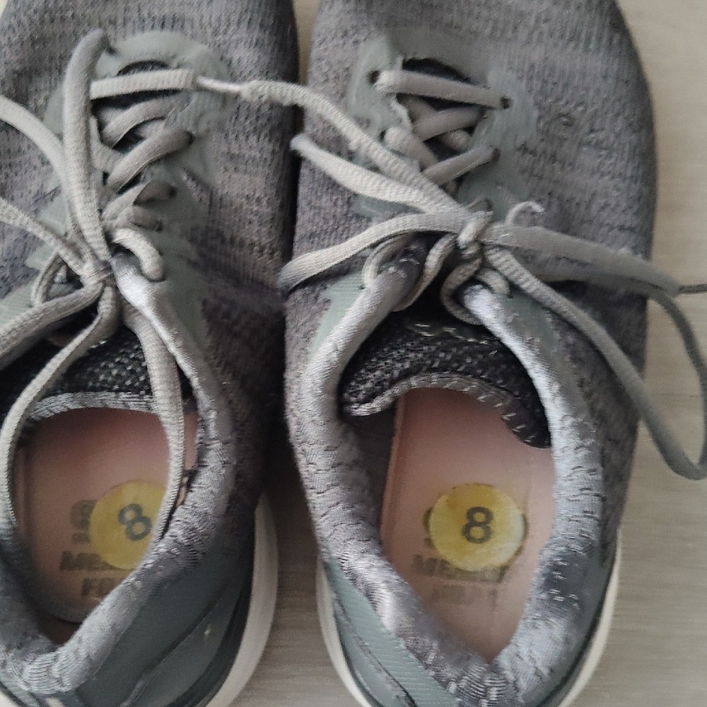 Fila Womens Memory‎ Foam Running Sneakers Charcoal Grey White Size 8 - Picture 8 of 9